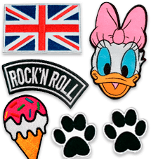 Alla våra tygmärken