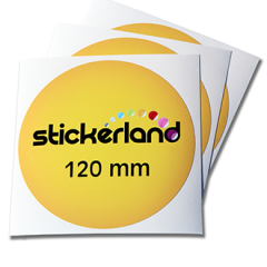 Runda Klistermärken