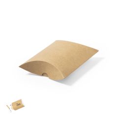 Liten presentask i kraftpapper av återvunnet kartongmaterial 
