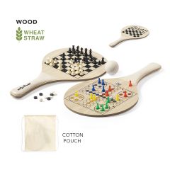 Strandspelset 4-i-1 med bomullspåse