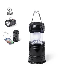 Multifunktionell powerbanklampa med solceller 1200 mAh