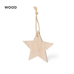 Julgranspynt i trä, 4 figurer