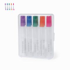 Sommarskötselset med 5 sprayflaskor i genomskinligt fodral