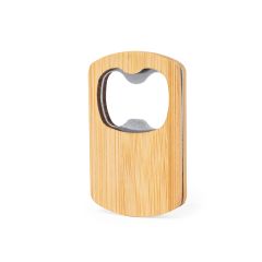 Magnetisk bambuöppnare - möjlighet för logotyp