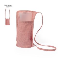 Festivalmuggshållare av återvunnen bomull i pastellfärg