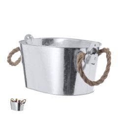 Metall ishink med inbyggd öppnare 6 L