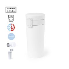 Högt termosmugg med säkerhetslock 380 ml