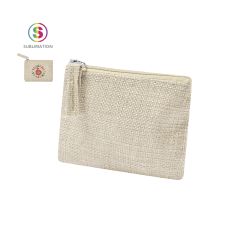 Polyesterpåse i naturfärg lämplig för sublimering