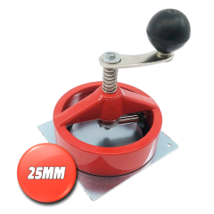 Cirkelskärare för 25 mm knappar