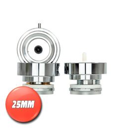 Runda 25 mm matriser för MULTI knappmaskin