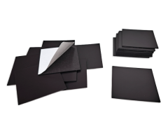 Fyrkantig 33x33mm självhäftande magnet