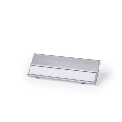 Namnskylt av aluminium 70 x 25 mm, flera färger