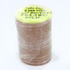 Mylar 1000 st plastframsida för 44 mm knappar och magneter