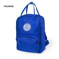 Klassisk retro ryggsäck av polyester i fräscha färger