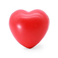 Antistresshjärta med/utan logotyp, flera färger