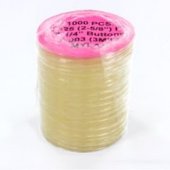 Mylar 1000 st plastframsida för 56 mm knappar och magneter