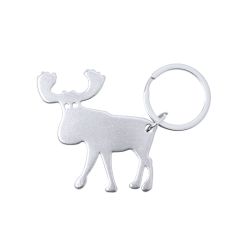 Metallälg nyckelring - fungerar som flasköppnare