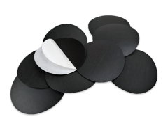 Rund Ø66,5mm självhäftande foliemagnet