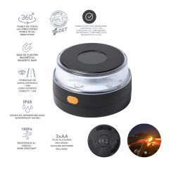 Nödljus till bilen med tryckmöjlighet