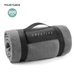 Fleecefilt med handtag 130x160cm