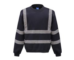 Reflex polyestertröja för arbete