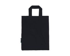 Tygpåse av Fairtrade ekologisk bomull med korta handtag 35 x 44 cm