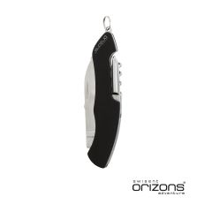 Nyckelringsfickkniv i aluminium och rostfritt stål med 10 funktioner 