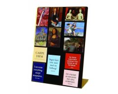 Magnetdisplayet med flera olika magneter på