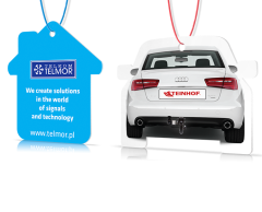 Premium doftfriskare med logo Snabb EU-produktion