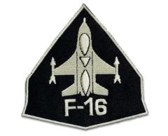 F-16 Air Force strykjärnsmärke / tygmärke