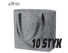 10 stycken filtväskor med din egen logotyp