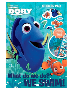 Finding Dory klistermärkebok - Hitta Nemo klistermärken