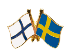 Finland - Sverige vänskapspin