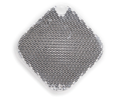 Hård fyrkantig reflex med logotyp