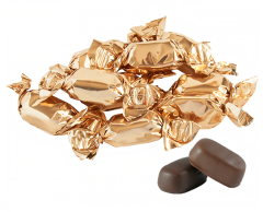 Guld chokladkolor utan tryck