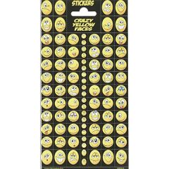 Gule ansigter klistermærker