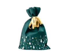 UTSÅLT Grön julpåse 30x45cm