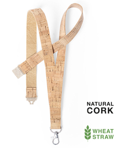 Korkband med textur + brytspänne - utan tryck
