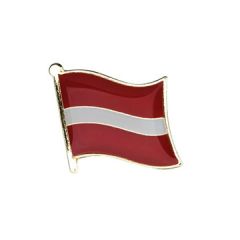 Letland flag emaljepin 