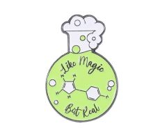 Som Magi Men På Riktigt - Grön kolbpin