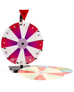 Extra platta för litet snurrhjulsspel 30cm - Många designs