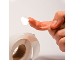 Rund 25mm förseglingsklistermärke