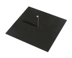 Metallfot 12,5 kg. - Fyrkantig bas för beachflagga