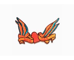 Mamma och pappa kärlekstryckmärke