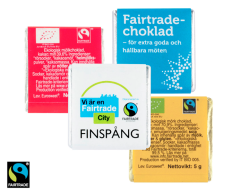 Ekologisk Fairtrade choklad 5g.