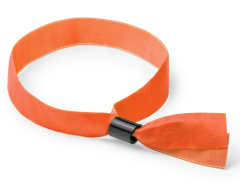 Orange billiga eventarmband utan tryck 15mm
