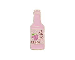 Koreansk Soju rosa pin