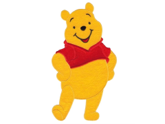 Nalle Puh XL tygmärke 