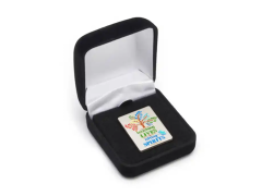 Velourbox för pins liten modell - 42 x 42 x 27mm