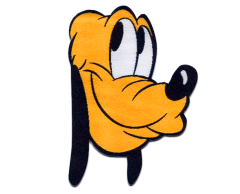 Pluto Disney strykemärke